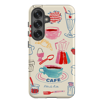 Home Cafe Printed Phone Cases Samsung Galaxy S25 / Armoured by Phthalo Ruth - The Dairy
