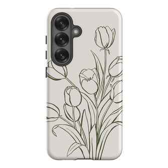 Inked Tulips Printed Phone Cases Samsung Galaxy S25 / Armoured by Typoflora - The Dairy