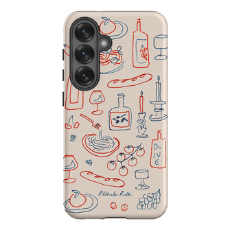 Italian Fare Printed Phone Cases Samsung Galaxy S25 / Armoured by Phthalo Ruth - The Dairy