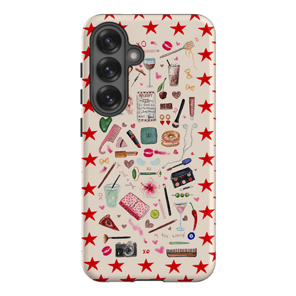 Just A Girl Printed Phone Cases Samsung Galaxy S25 / Armoured by BG. Studio - The Dairy