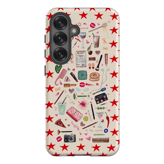 Just A Girl Printed Phone Cases Samsung Galaxy S25 / Armoured by BG. Studio - The Dairy