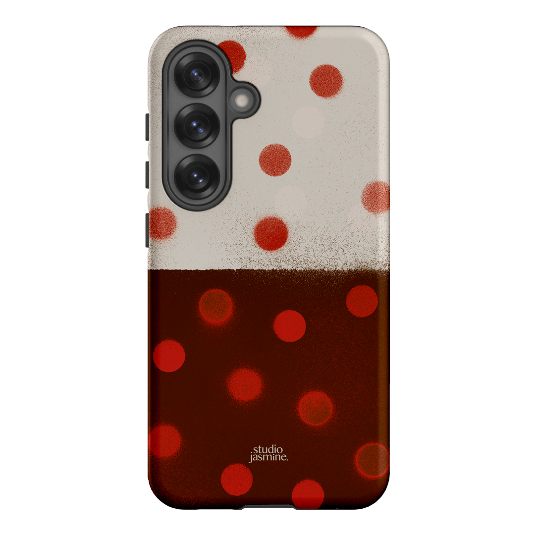 Ladybug Polka Dot Printed Phone Cases Samsung Galaxy S25 / Armoured by Jasmine Dowling - The Dairy