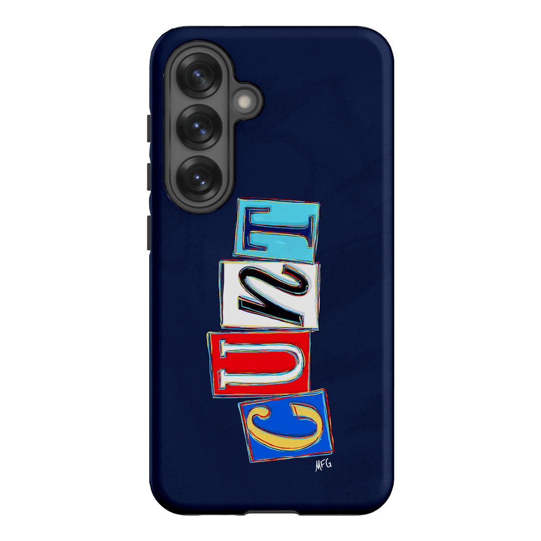 Lil Cnts Blue Printed Phone Cases Samsung Galaxy S25 / Armoured by Margarbs Art - The Dairy