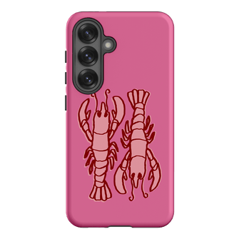 Lobster Love Pink Printed Phone Cases Samsung Galaxy S25 / Armoured by The Dairy - The Dairy