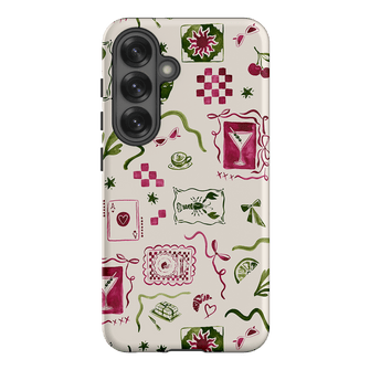 Martini Gal Printed Phone Cases Samsung Galaxy S25 / Armoured by Charlie Taylor - The Dairy