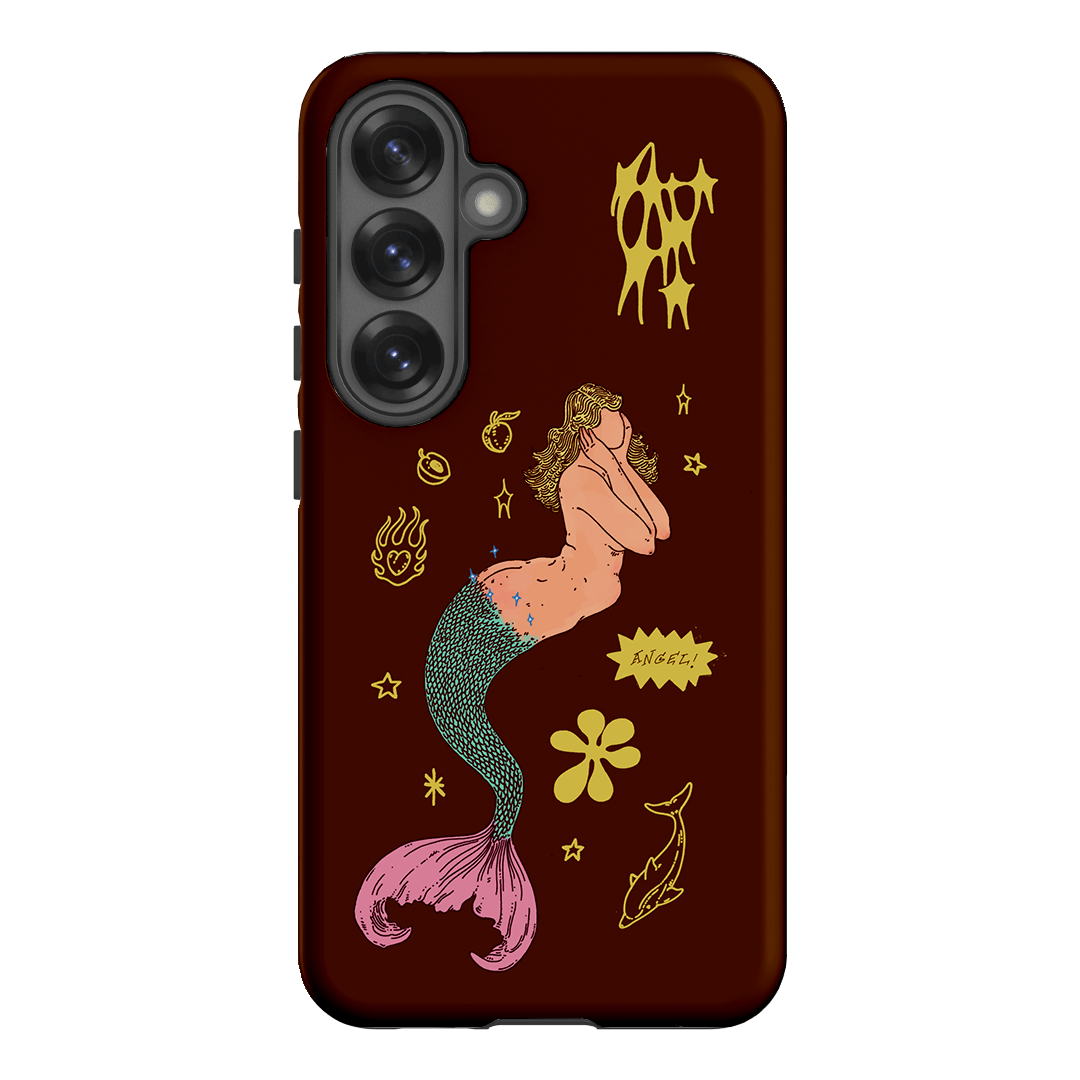 Mimi Chocolate Printed Phone Cases Samsung Galaxy S25 / Armoured by Easty Beasty - The Dairy