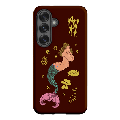 Mimi Chocolate Printed Phone Cases Samsung Galaxy S25 / Armoured by Easty Beasty - The Dairy