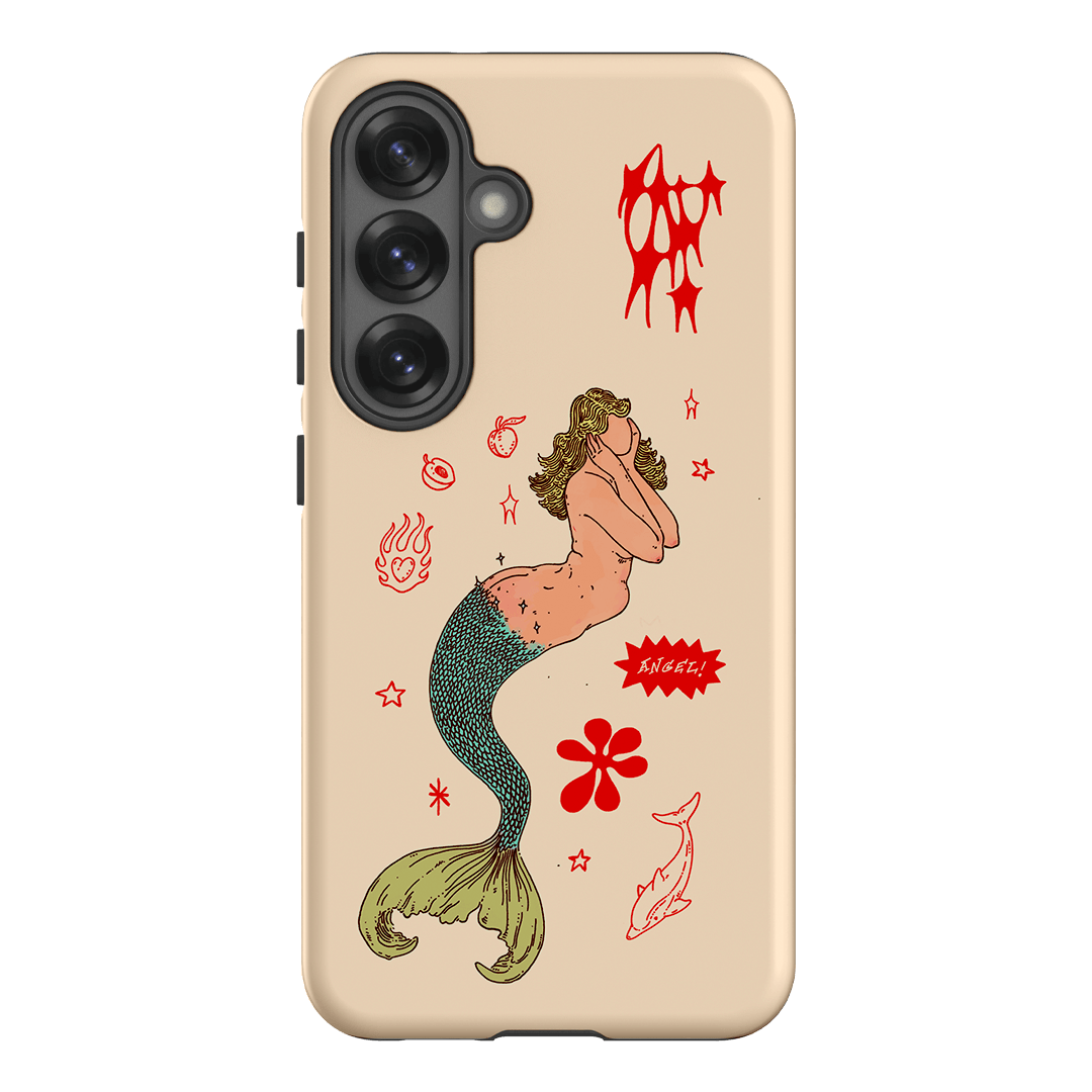 Mimi Cream Printed Phone Cases Samsung Galaxy S25 / Armoured by Easty Beasty - The Dairy