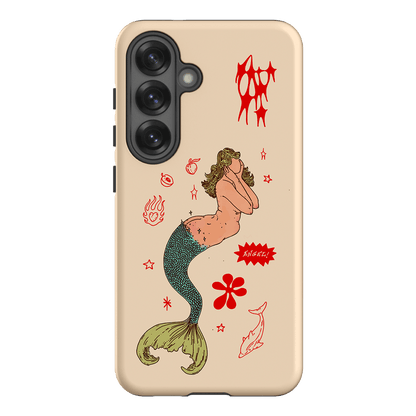 Mimi Cream Printed Phone Cases Samsung Galaxy S25 / Armoured by Easty Beasty - The Dairy