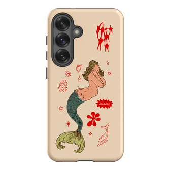 Mimi Cream Printed Phone Cases Samsung Galaxy S25 / Armoured by Easty Beasty - The Dairy
