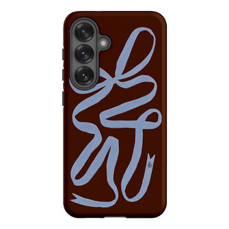 Mocha Ribbon Printed Phone Cases Samsung Galaxy S25 / Armoured by Jasmine Dowling - The Dairy