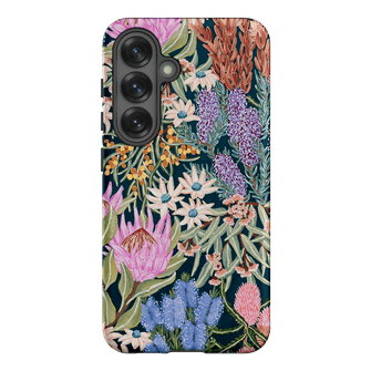 Moonlit Floral Printed Phone Cases Samsung Galaxy S25 / Armoured by Amy Gibbs - The Dairy