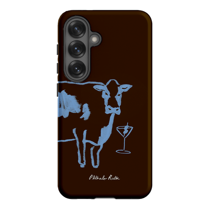 Mootini Espresso Printed Phone Cases Samsung Galaxy S25 / Armoured by Phthalo Ruth - The Dairy
