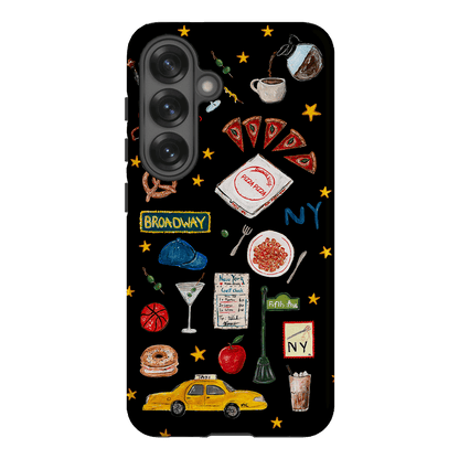 NYC Noir Printed Phone Cases Samsung Galaxy S25 / Armoured by BG. Studio - The Dairy