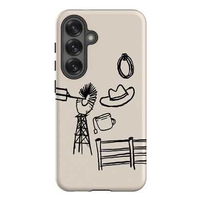 Outstation Printed Phone Cases Samsung Galaxy S25 / Armoured by Nardurna - The Dairy