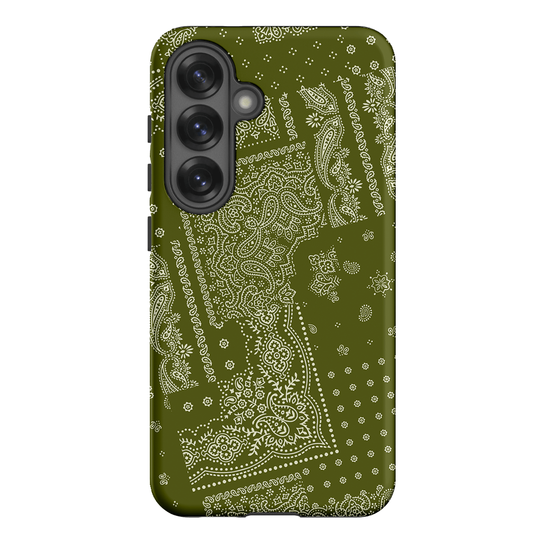 Paisley Fern Printed Phone Cases Samsung Galaxy S25 / Armoured by The Dairy - The Dairy