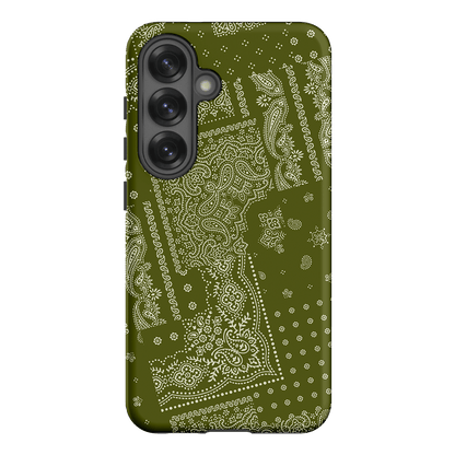Paisley Fern Printed Phone Cases Samsung Galaxy S25 / Armoured by The Dairy - The Dairy