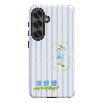 Patchwork Blue Printed Phone Cases Samsung Galaxy S25 / Armoured by Kayla Carr - The Dairy