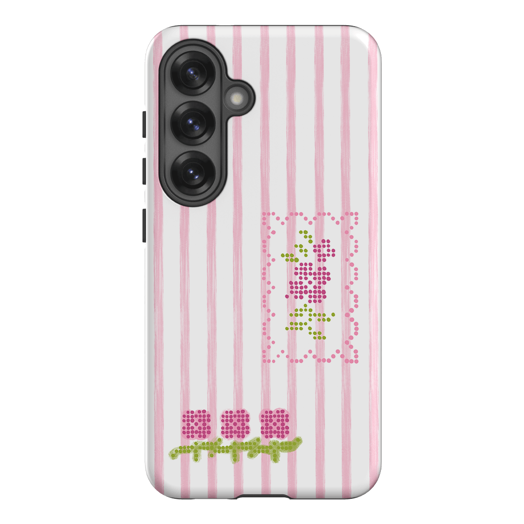 Patchwork Pink Printed Phone Cases Samsung Galaxy S25 / Armoured by Kayla Carr - The Dairy