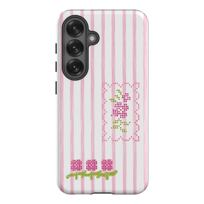 Patchwork Pink Printed Phone Cases Samsung Galaxy S25 / Armoured by Kayla Carr - The Dairy