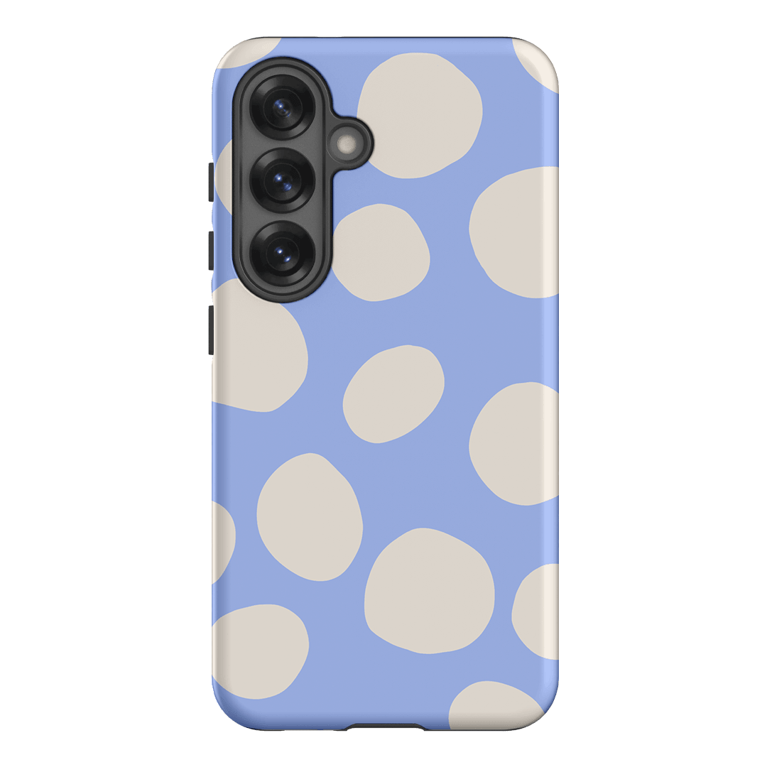 Pebbles Periwinkle Salt Printed Phone Cases Samsung Galaxy S25 / Armoured by Veronica Tucker - The Dairy