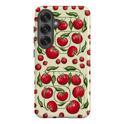 Red Tomatoes Printed Phone Cases Samsung Galaxy S25 / Armoured by BG. Studio - The Dairy