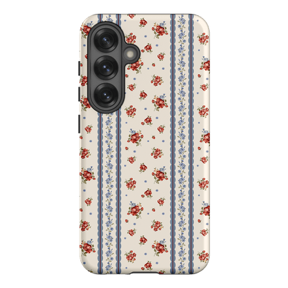 Rose Stripe Printed Phone Cases Samsung Galaxy S25 / Armoured by Kasiags Art - The Dairy