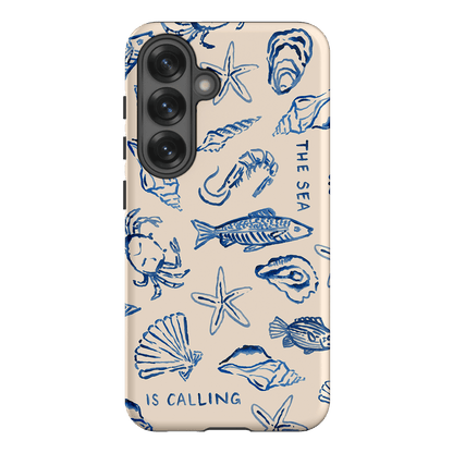 Sea Call Printed Phone Cases Samsung Galaxy S25 / Armoured by Cass Deller - The Dairy