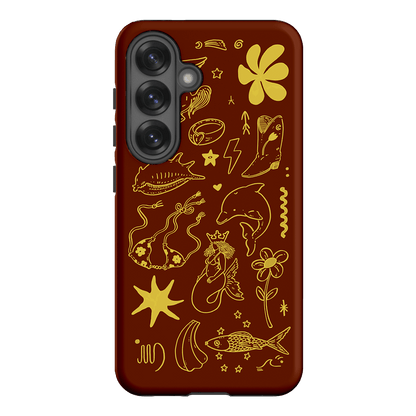Spiced Cowboy Chocolate Printed Phone Cases Samsung Galaxy S25 / Armoured by Easty Beasty - The Dairy