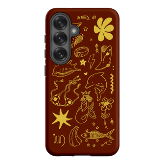 Spiced Cowboy Chocolate Printed Phone Cases Samsung Galaxy S25 / Armoured by Easty Beasty - The Dairy