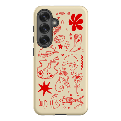 Spiced Cowboy Cream Printed Phone Cases Samsung Galaxy S25 / Armoured by Easty Beasty - The Dairy