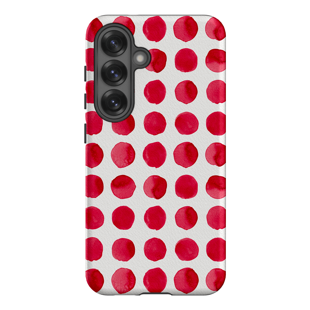 Spots in Red Printed Phone Cases by The Dairy - The Dairy