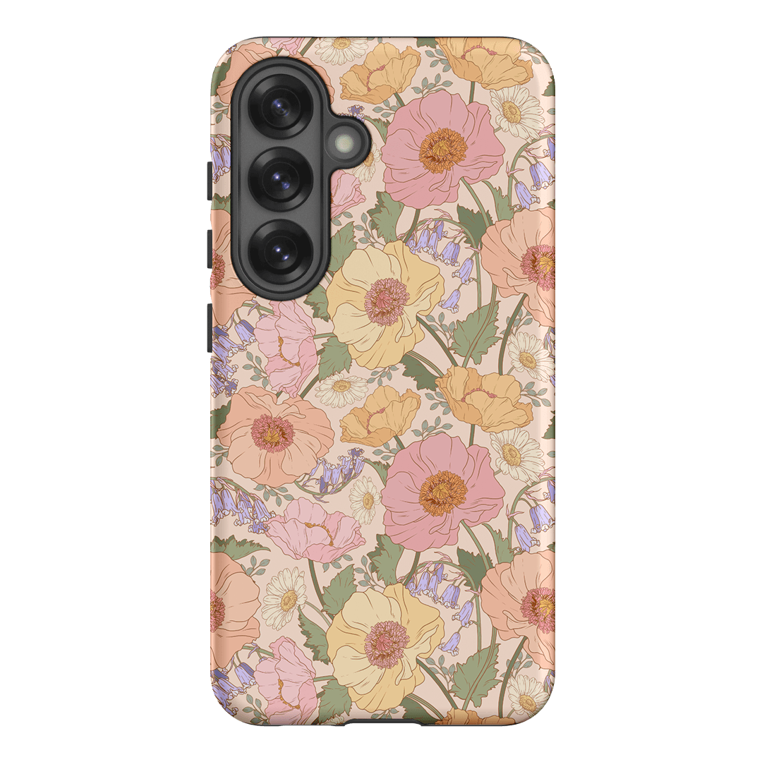 Spring Poppy Printed Phone Cases Samsung Galaxy S25 / Armoured by Kasiags Art - The Dairy