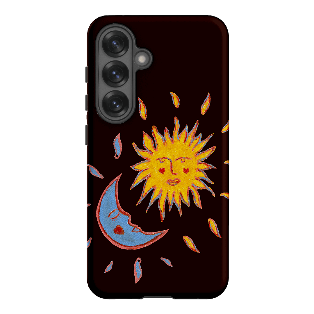 Sun & Moon Plum Printed Phone Cases Samsung Galaxy S25 / Armoured by BG. Studio - The Dairy