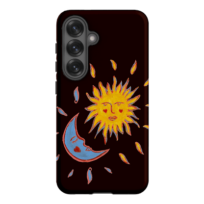 Sun & Moon Plum Printed Phone Cases Samsung Galaxy S25 / Armoured by BG. Studio - The Dairy