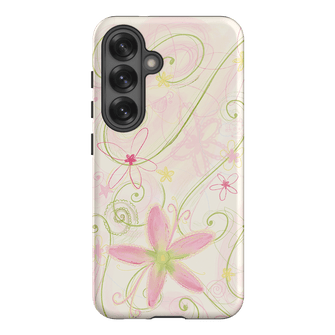 Swirl Pink Printed Phone Cases Samsung Galaxy S25 / Armoured by Kayla Carr - The Dairy
