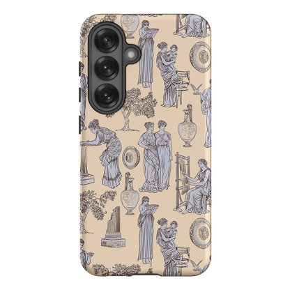 Symposium Alabaster Printed Phone Cases Samsung Galaxy S25 / Armoured by Veronica Tucker - The Dairy