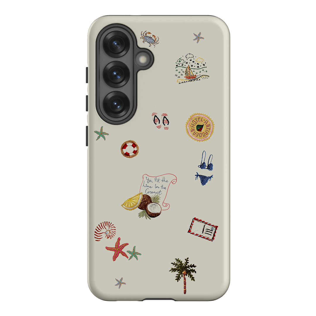 Vacay All Day Cream Printed Phone Cases by Antipodean - The Dairy