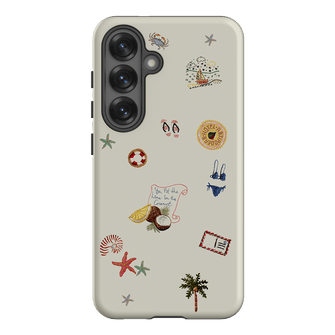 Vacay All Day Cream Printed Phone Cases by Antipodean - The Dairy