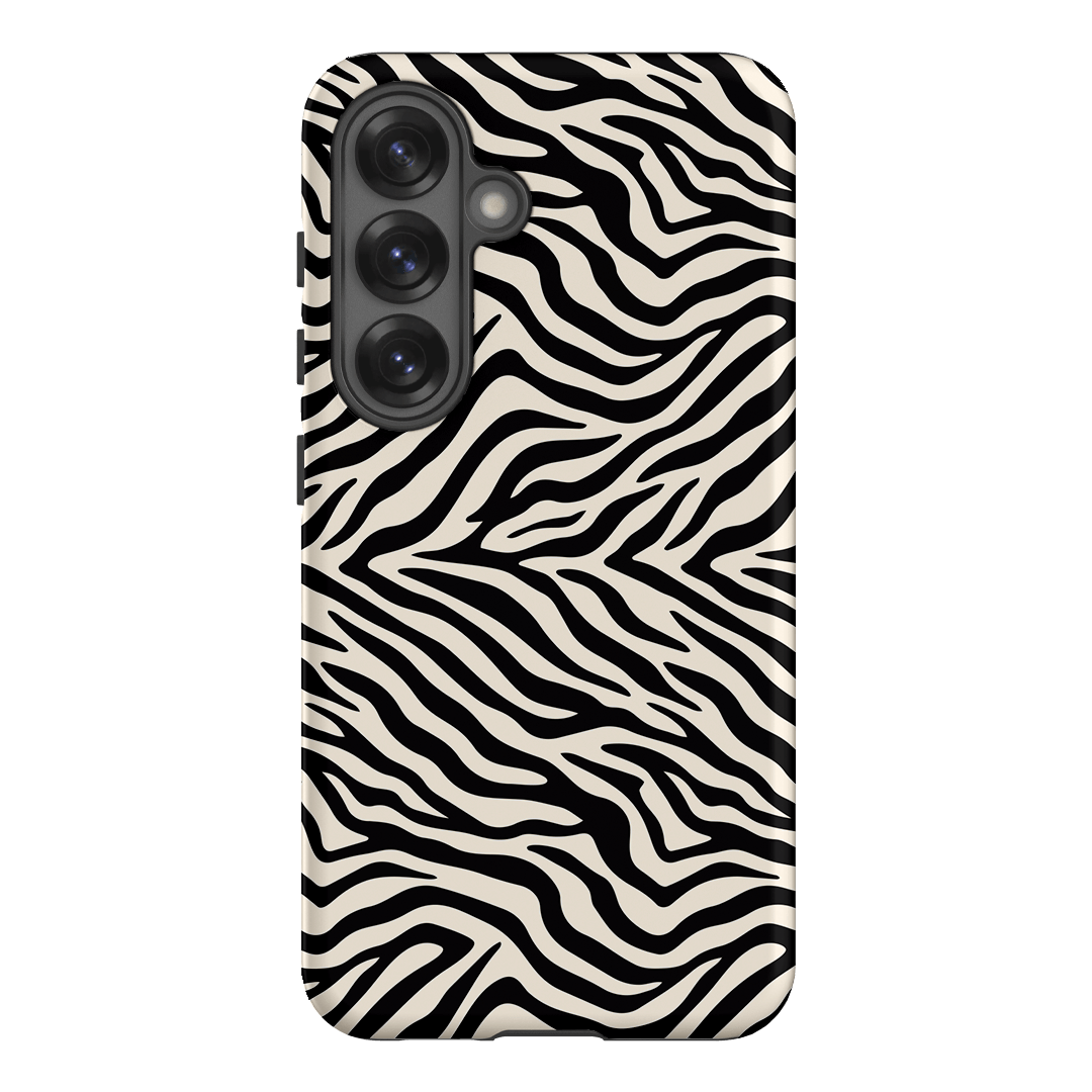 Zebra Ink Printed Phone Cases Samsung Galaxy S25 / Armoured by The Dairy - The Dairy