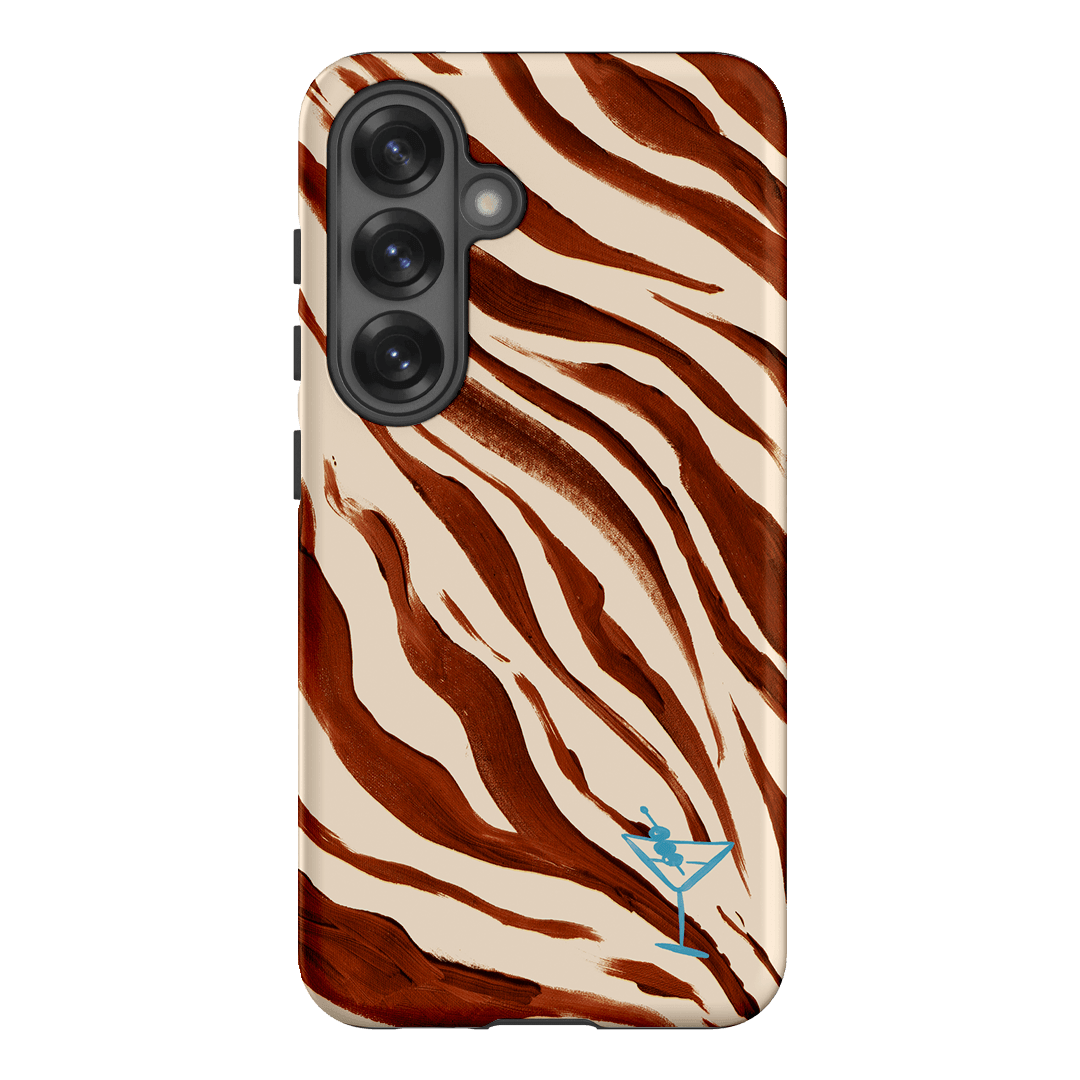 Zebra Tini Printed Phone Cases Samsung Galaxy S25 / Armoured by Charlie Taylor - The Dairy