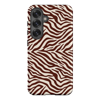 Zebra Toast Printed Phone Cases Samsung Galaxy S25 / Armoured by The Dairy - The Dairy