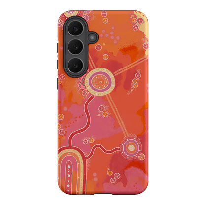 Across The Land Printed Phone Cases Samsung Galaxy S25 FE / Armoured by Nardurna - The Dairy