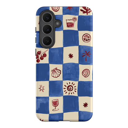 Afternoon Mezze Cornflower Printed Phone Cases Samsung Galaxy S25 FE / Armoured by Charlie Taylor - The Dairy