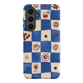 Afternoon Mezze Cornflower Printed Phone Cases Samsung Galaxy S25 FE / Armoured by Charlie Taylor - The Dairy