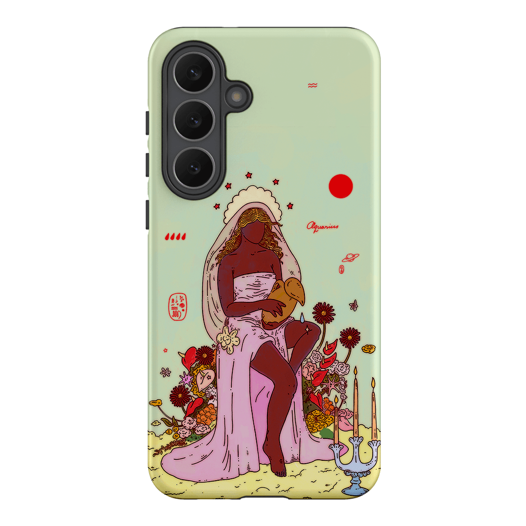 Aquarius Season Printed Phone Cases Samsung Galaxy S25 FE / Armoured by Easty Beasty - The Dairy