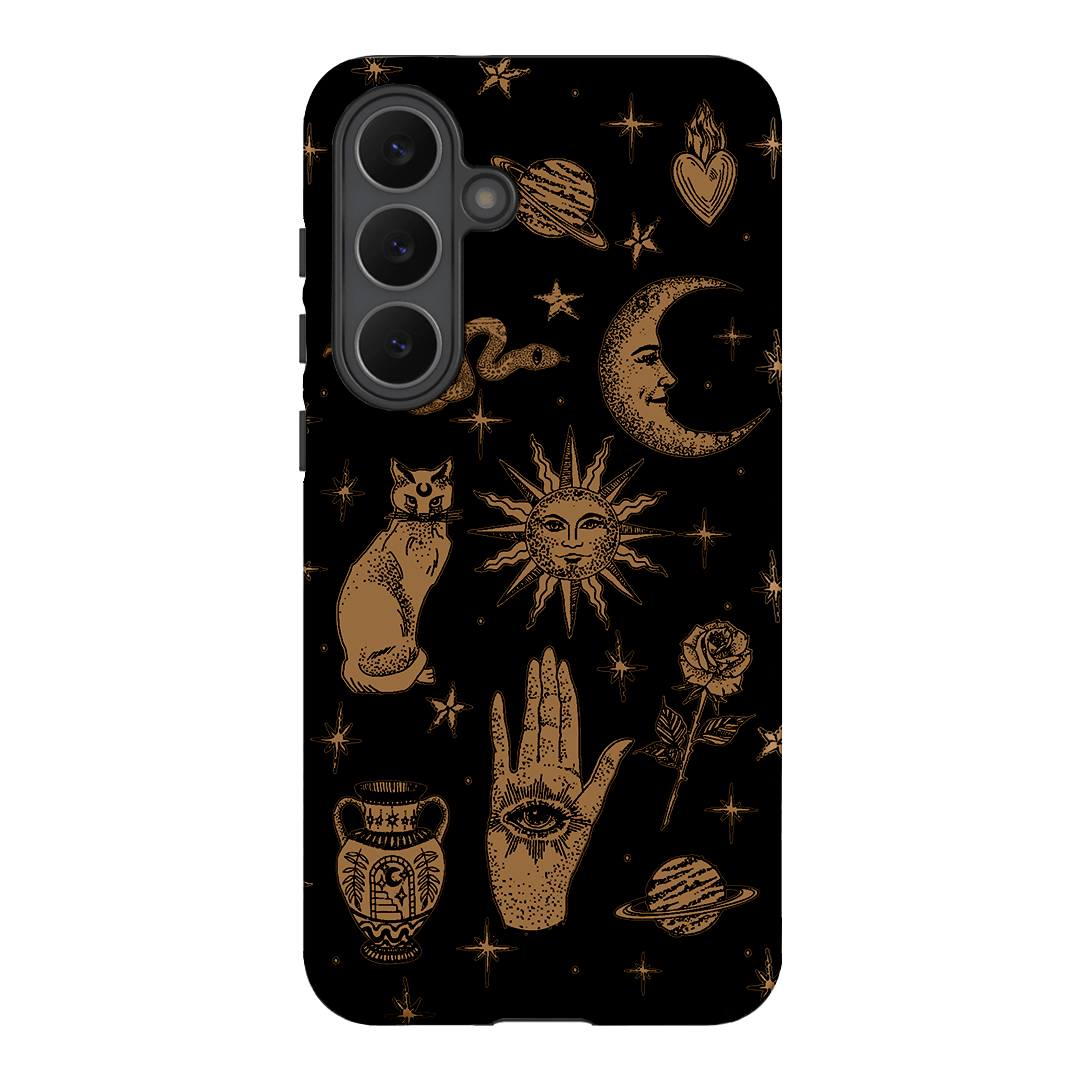 Astro Flash Noir Printed Phone Cases Samsung Galaxy S25 FE / Armoured by Veronica Tucker - The Dairy