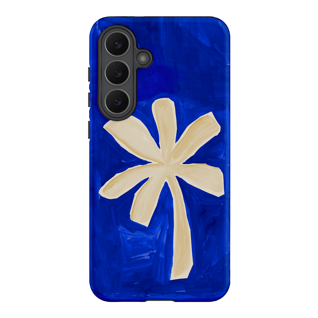 Bleu Palm Printed Phone Cases Samsung Galaxy S25 FE / Armoured by Charlie Taylor - The Dairy