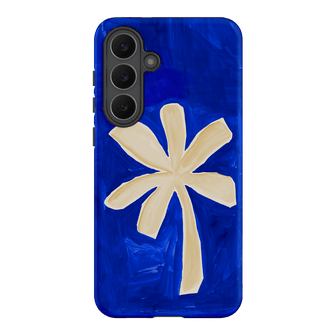 Bleu Palm Printed Phone Cases Samsung Galaxy S25 FE / Armoured by Charlie Taylor - The Dairy
