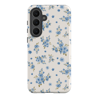 Blue Meadow Printed Phone Cases Samsung Galaxy S25 FE / Armoured by Kasiags Art - The Dairy